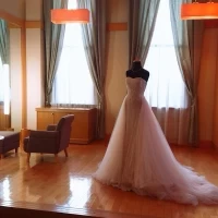 新郎新婦の控室です。
