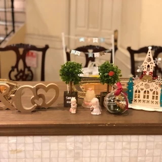 百均で購入手作りです。