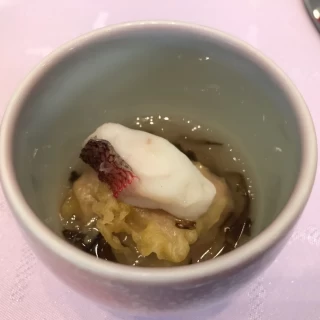 魚の餡掛け。これも美味しかったです。