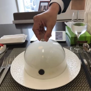 煙のオープン前