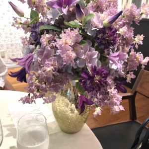 テーブル装花|554198さんのTHE ESTREAL(エストリアル)の写真(1042773)
