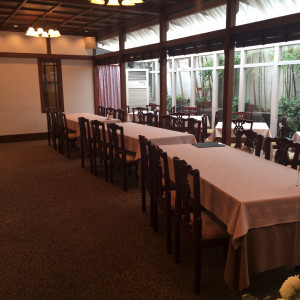 メインテーブルから見た会場|554253さんのRestaurant ラファエル（富ヶ谷）（ウエディング取扱終了）の写真(953611)