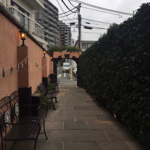 会場までの通路|554253さんのRestaurant ラファエル（富ヶ谷）（ウエディング取扱終了）の写真(953640)