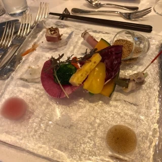 前菜お野菜がおいしい。