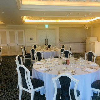 ゴージャスな感じの会場