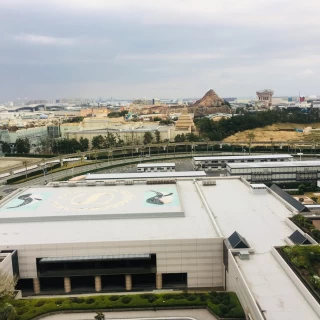 披露宴会場　窓からの景色