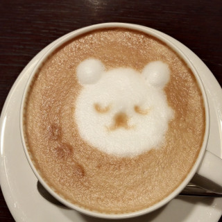 黒糖ラテ。プランナーさんも作れるそうです。
