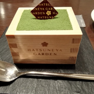 升スイーツ。とても美味しいティラミスでした。