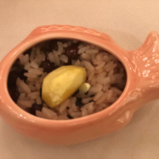 お赤飯が美味しかったです。
