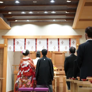 和装の挙式風景