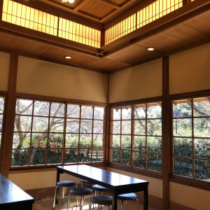 ゲスト控え室からの外観もとても良いです。|554714さんの三渓園 鶴翔閣（横浜市指定有形文化財）の写真(957586)