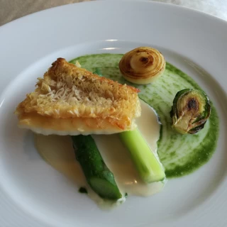 お料理はオシャレです。
