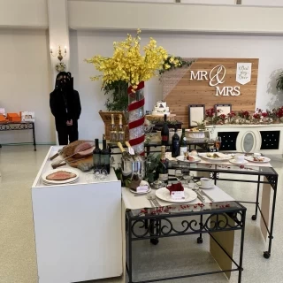 コーディネートの例が展示されていました