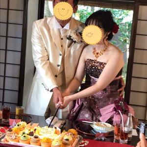 ファーストバイト|554915さんのTHE LITTLE WEDDING 一の糸（ザ リトルウェディング 一の糸）の写真(956913)