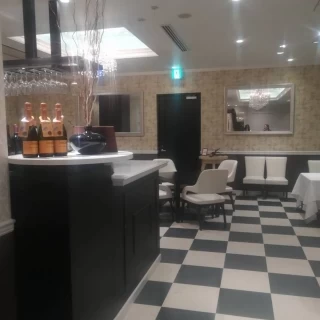 挙式のあとにドリンクを飲むことができました