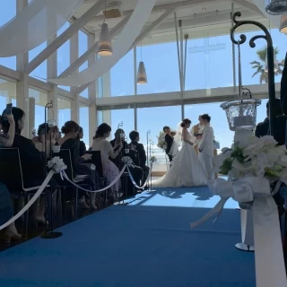 晴れた空と海が最高の演出