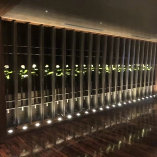 披露宴会場前です。