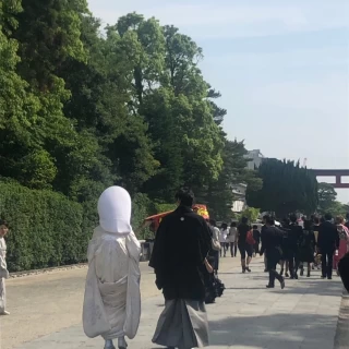 挙式後