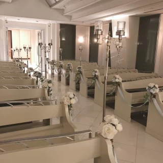 ゲストから見た、新婦の入口