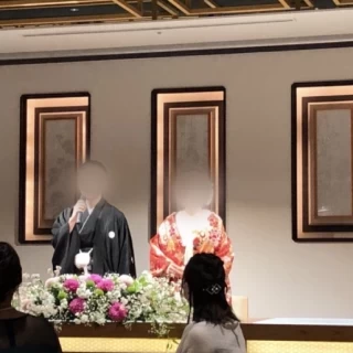 ウェルカムスピーチを新郎が頑張ってました。