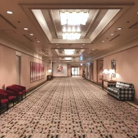 4階のワンフロアですまされる通路