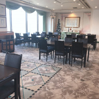 20階の最上階の景色の見える披露宴会場