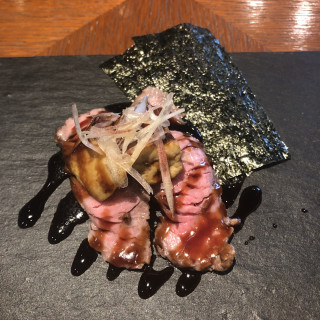 式場見学で食べた神戸牛を使ったこのお寿司が気に入りました