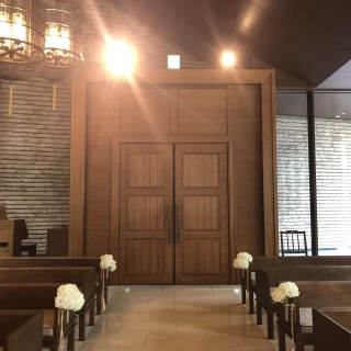 ここから入場です