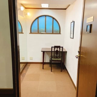 小さいけれど新婦と新郎で用意されている