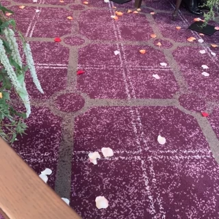 フラワーシャワー後