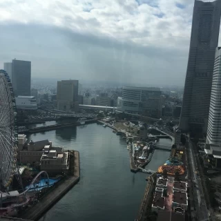 披露宴会場からの景色