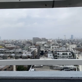 屋上からの風景です。