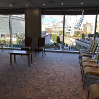 5階　親族の控え室✳︎窓からは東京ドームと遊園地が見える