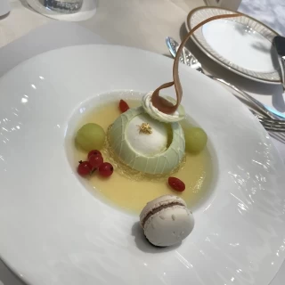 試食にて頂いたデザート