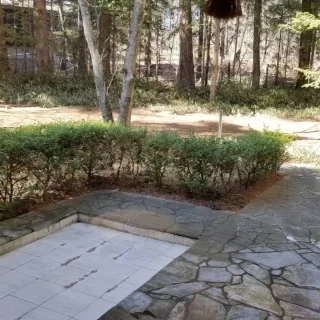 披露宴会場からの眺め