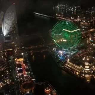 会場からの景色