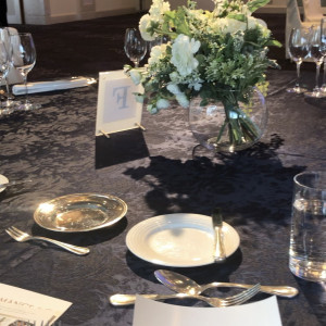 お食事の際のテーブルコーディネート。|556018さんのウェスティンホテル大阪の写真(967853)