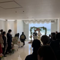 海が見える挙式会場