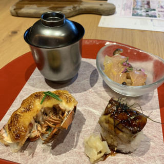 フォアグラのお寿司が絶品でした