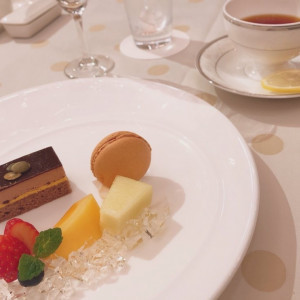 デザートも可愛くて美味しい！|556147さんのオークスカナルパークホテル富山の写真(965101)