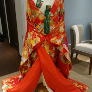ドレスルームに飾ってあった着物です|556305さんの琵琶湖ホテルの写真(974678)