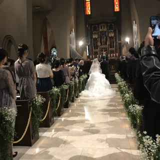 新婦入場