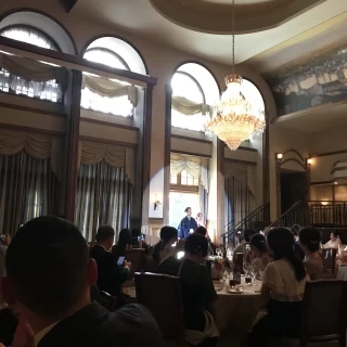 新郎新婦入場