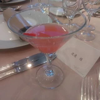 ノンアルコールのウェルカムドリンク