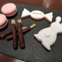 パティシエ特製のお菓子。どれも食べたことない位、美味しかった