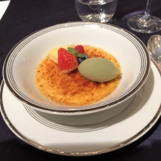 試食のデザート