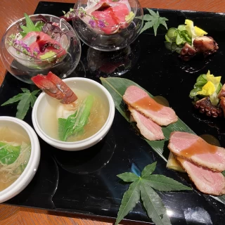 鴨のお肉が食べやすかったです。