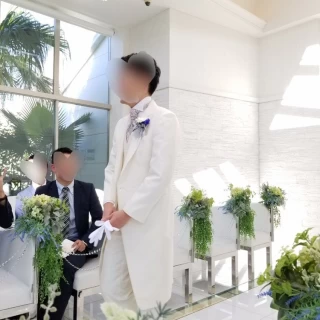 光が入って明るい会場でした