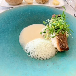 リゾットがとても美味しかったお魚料理