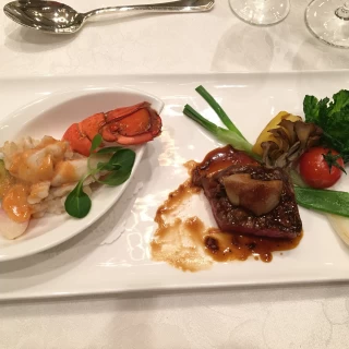 バランスがとてもよい料理でした。